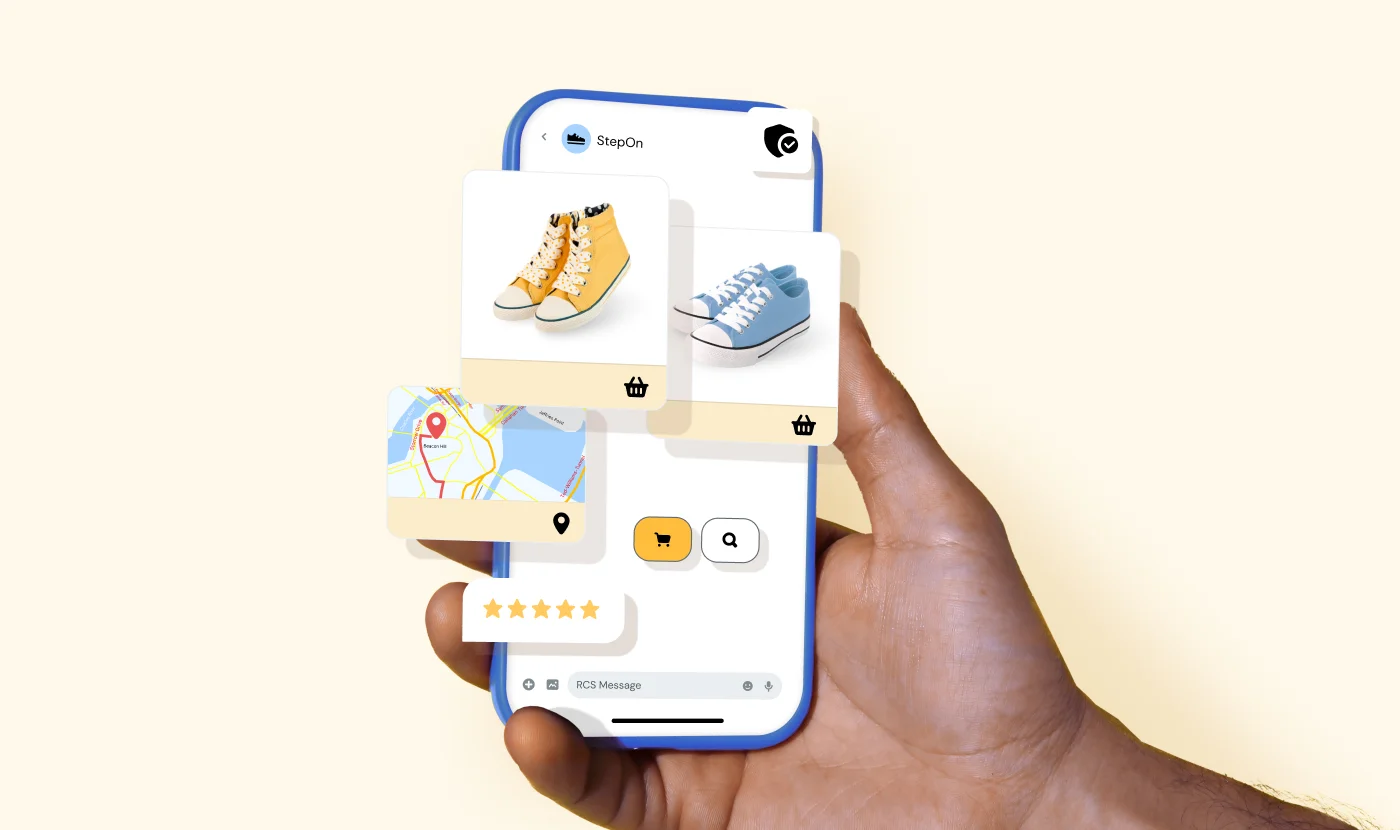 Image for RCS for retail and ecommerce: Richer messages, better results