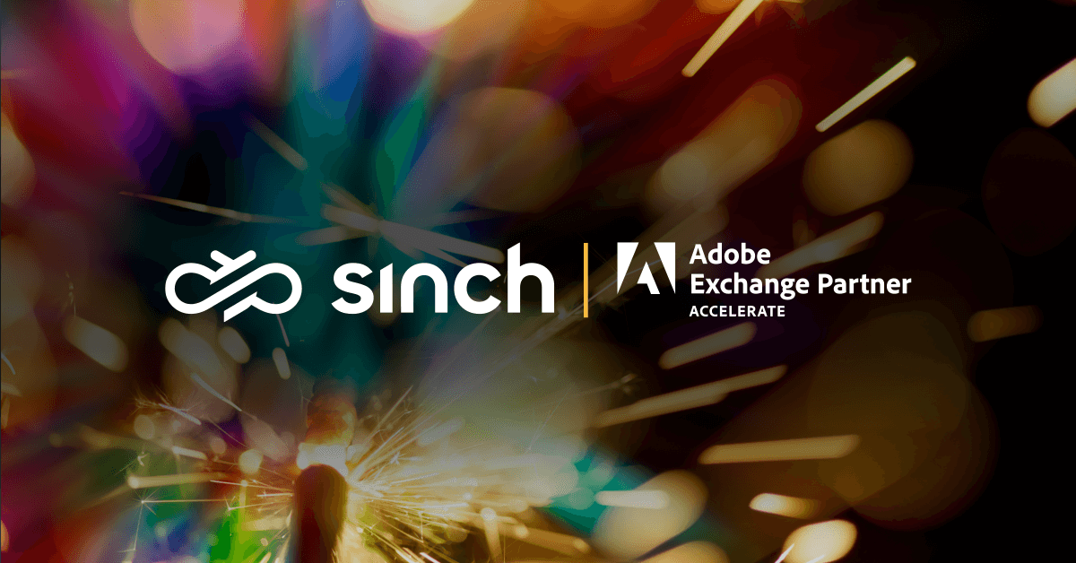 Sinch - Sinch & Adobe Partner for Conversational Engagement
