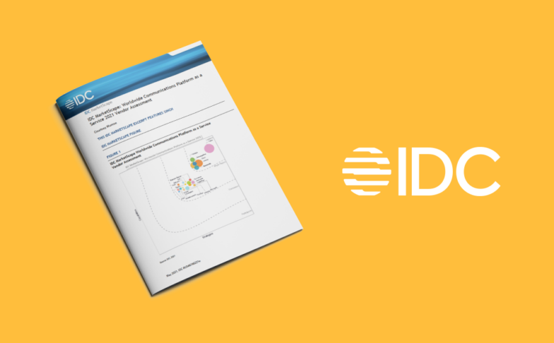 Image for Sinch recognized as a leader in IDC MarketScape