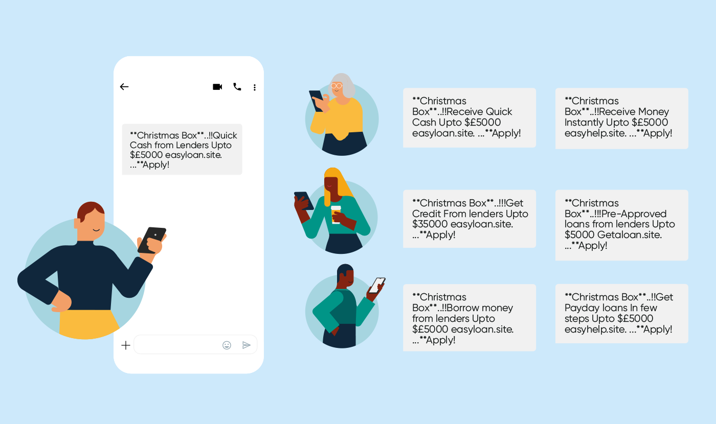 Mitigating fraudulent SMS blog - (Christmas box) image 4