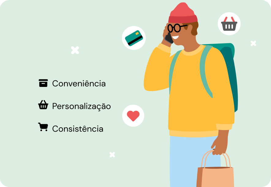 Convivência, personalização e consistência