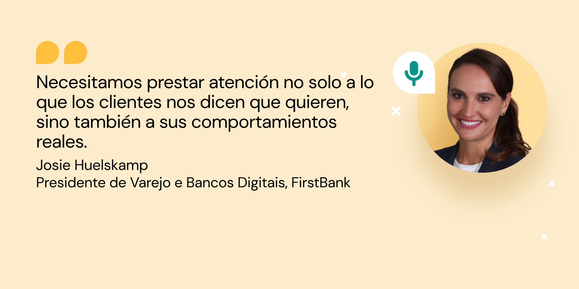 Cita del Presidente de Banca Minorista y Digital de FirstBank