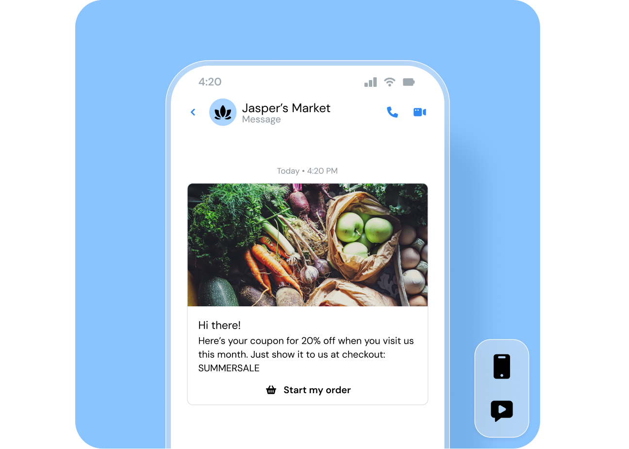 Image for Deliver standout mobile customer experience with Messenger