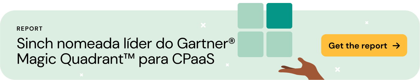 Imagem do Gartner MQ para CPaaS 2023