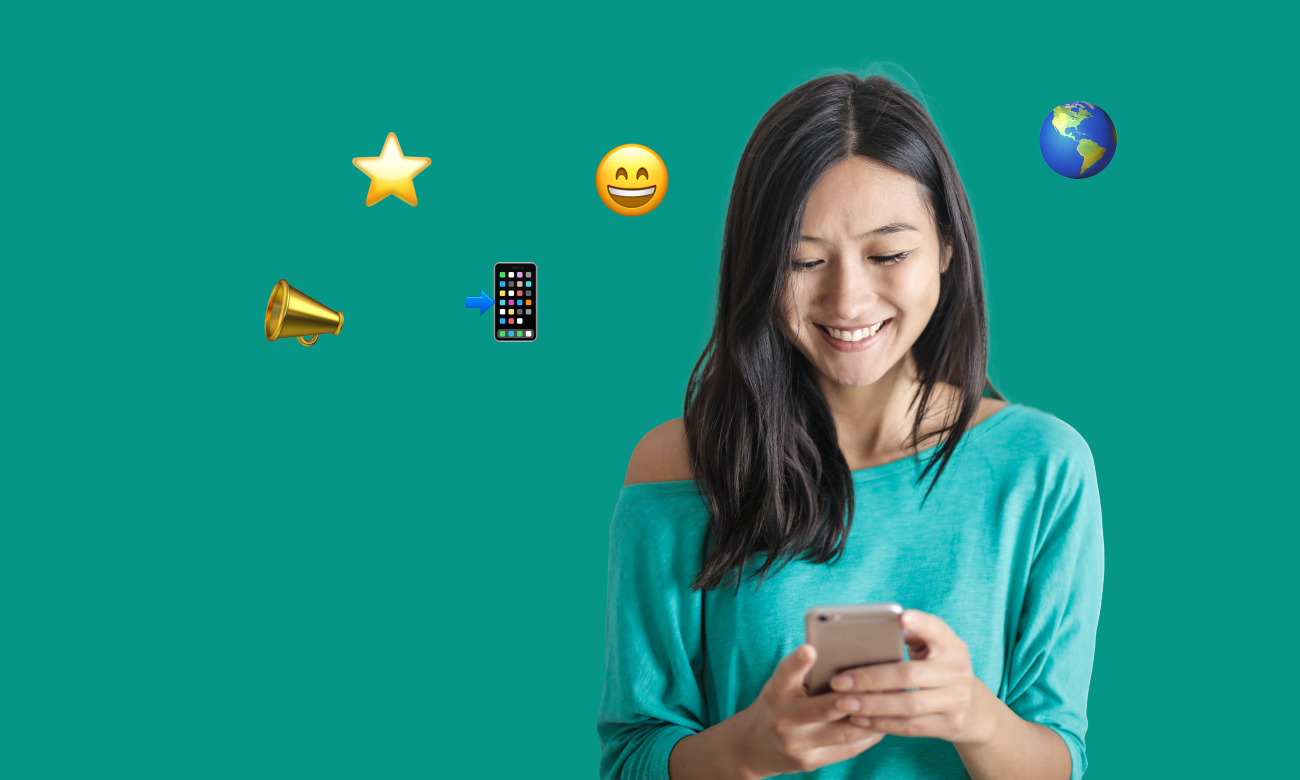 Image for Taking SMS to the next level with emojis