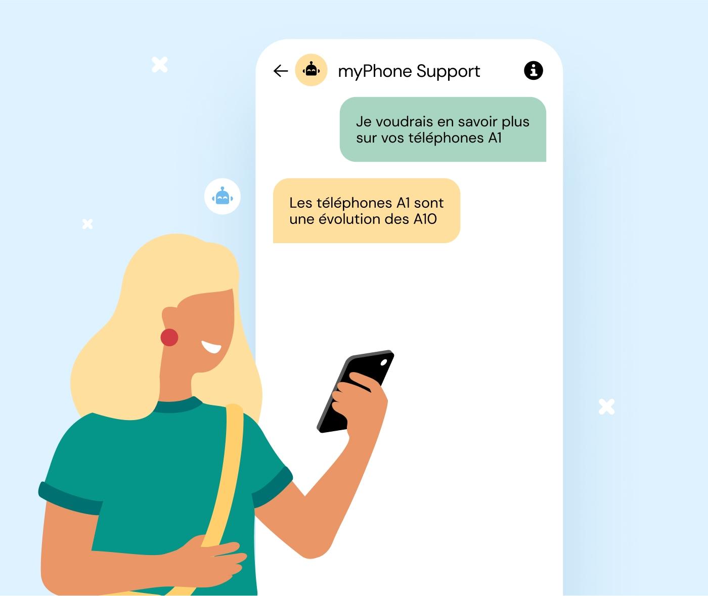 myPhone chatbot