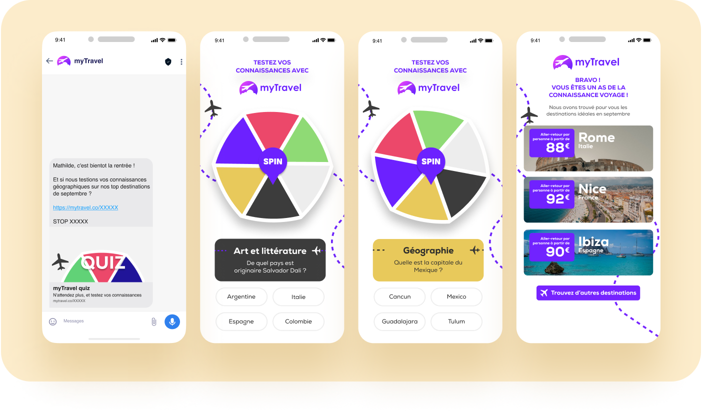 myTravel - Trivial Pursuit