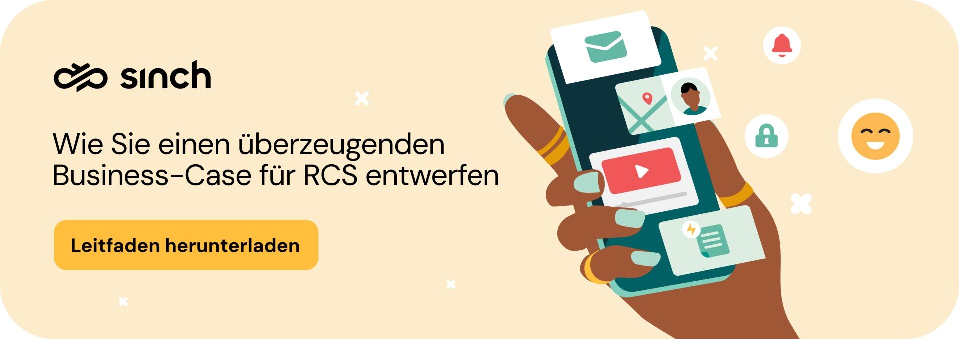 Weiterführende Informationen, wie Unternehmen RCS-Nachrichten erfolgreich für sich einsetzen können