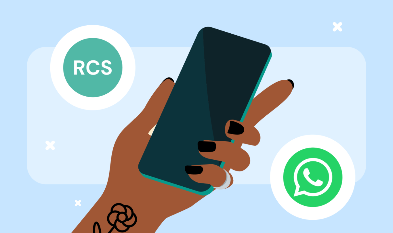 Image for RCS vs. WhatsApp: ¿Cuál es mejor para la mensajería empresarial?