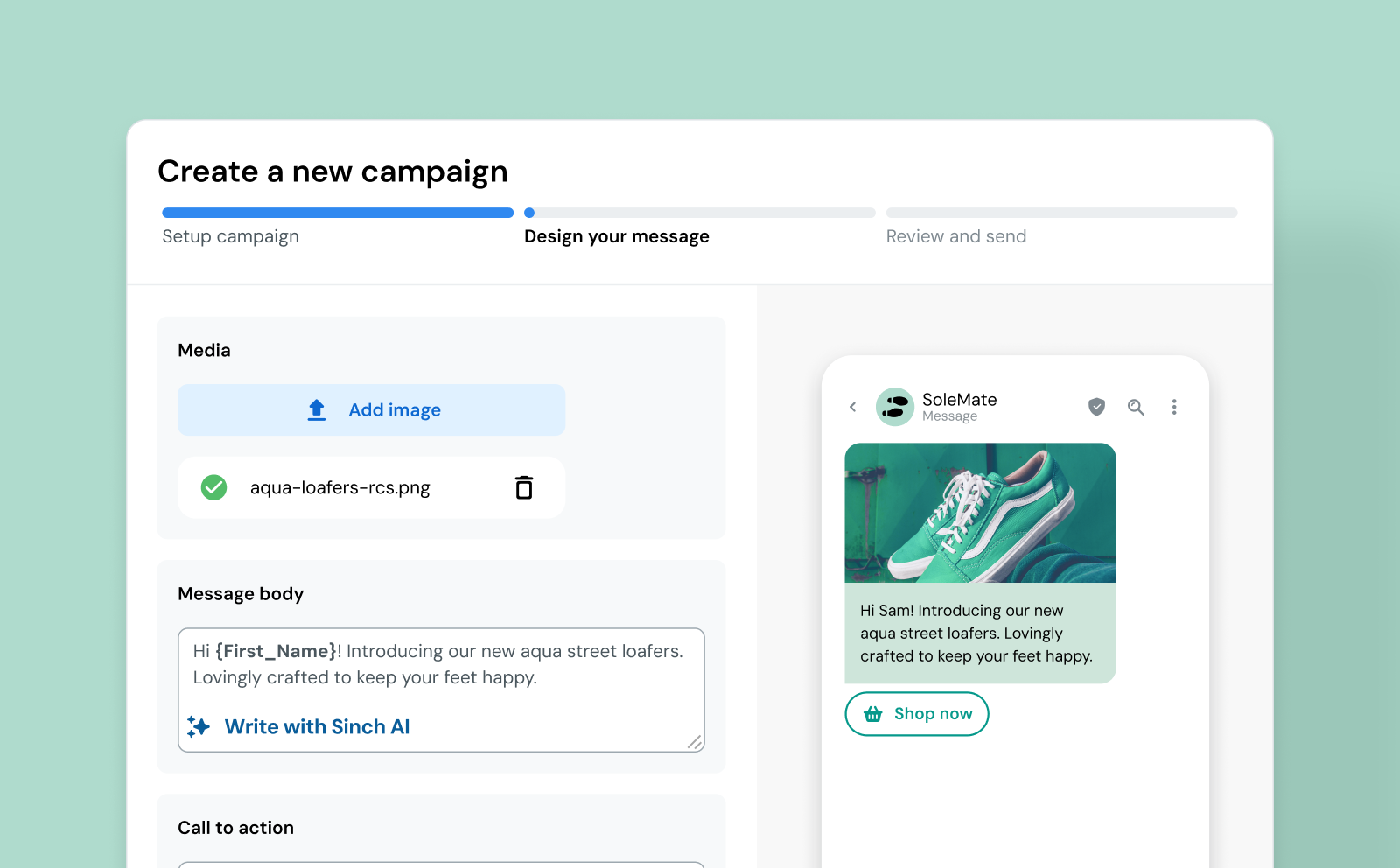 Image for Explore Sinch Engage: the easiest way to send messaging campaigns and have conversations at scale