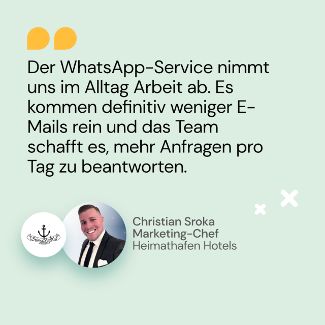 Zitat Christian Sroka Heimathafen Hotels