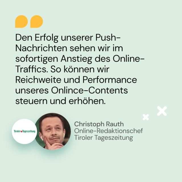 Zitat Christoph Rauth Tiroler Tageszeitung