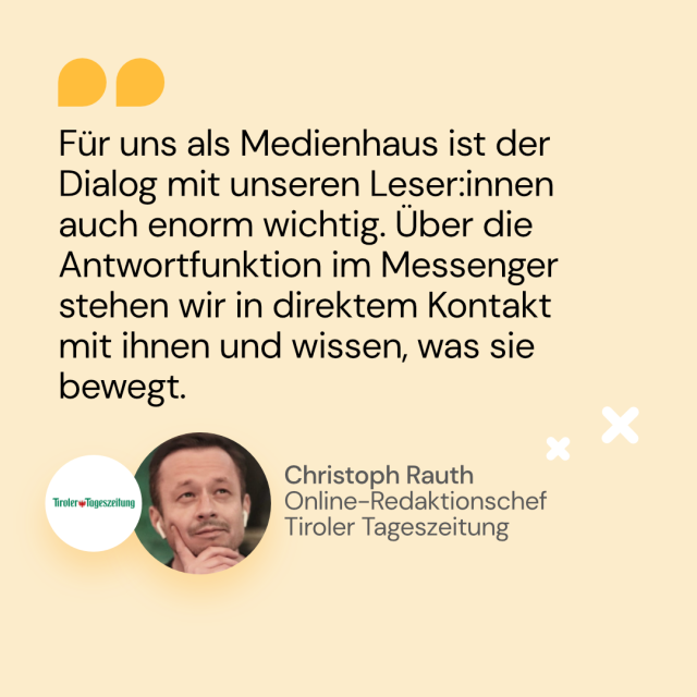 Zitat Christoph Rauth Tiroler Tageszeitung