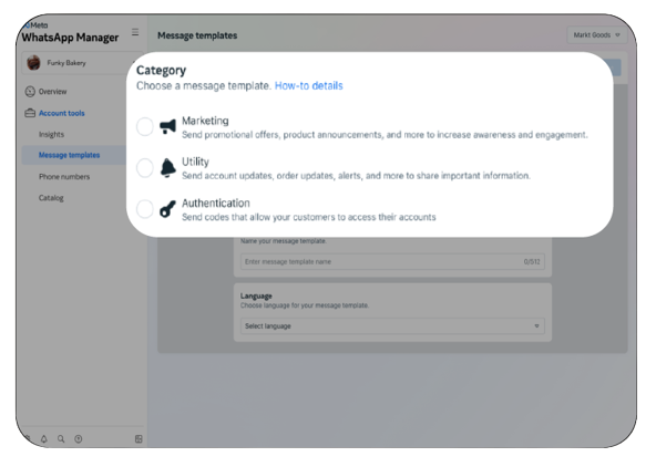New message categories and templates for WhatsApp 2023