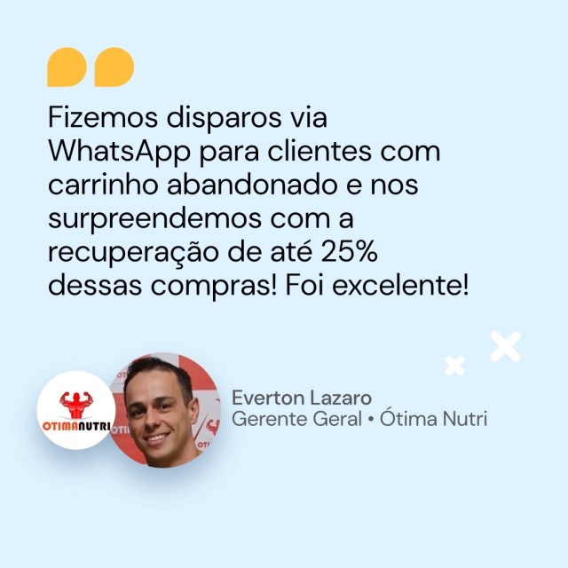 Everton Lazaro_WhatsApp for abandoned shopping cart