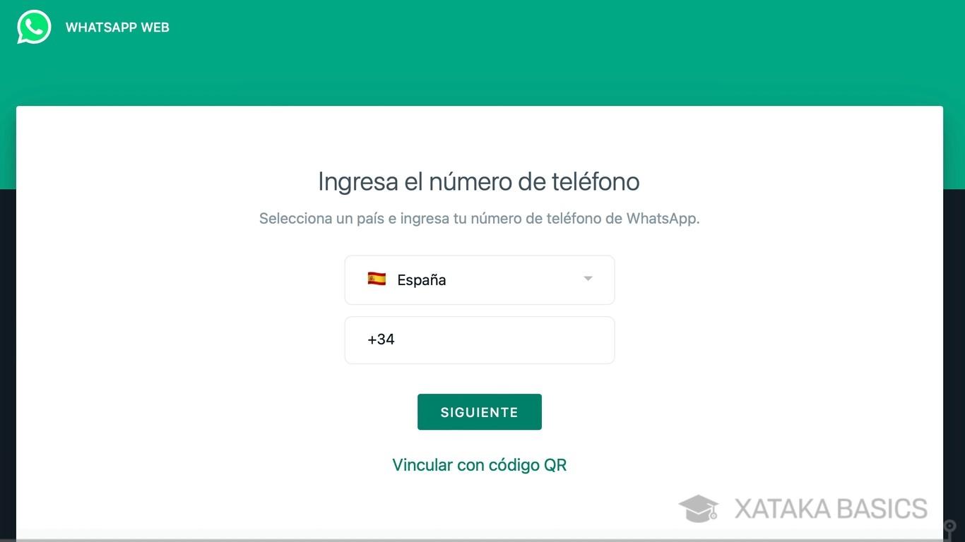 Ingresar el número de teléfono WhatsApp_Xataka