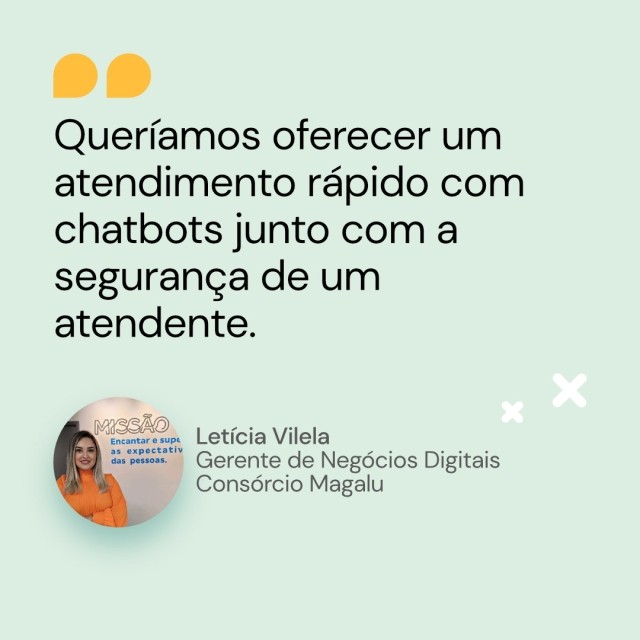 chatbots mais atendimento com atendente magalu