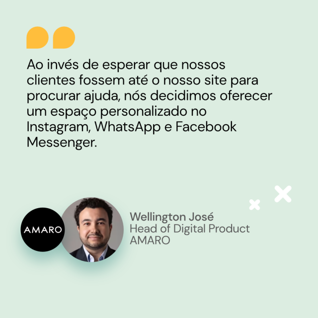 Citação de Wellington José de Amaro sobre aplicativos de mensagens