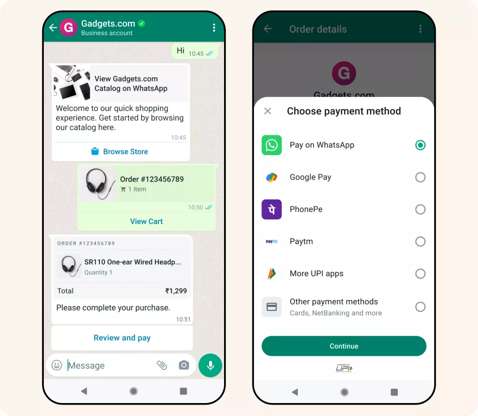 WhatsApp Payments India