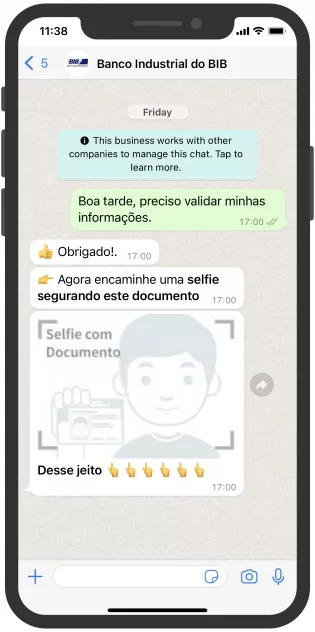 banco industrial do brasil WhatsApp