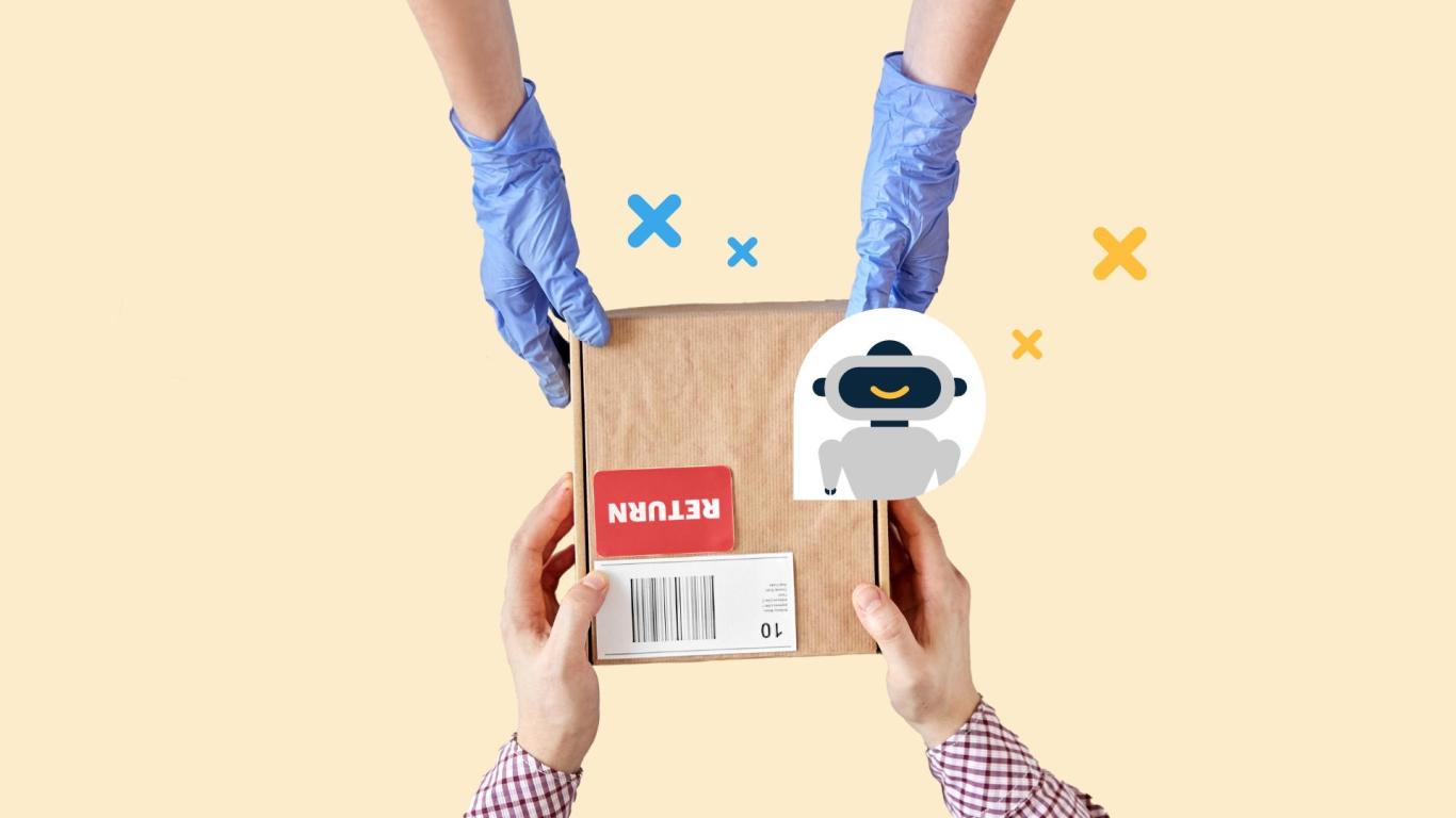 Image for Returns in e-commerce are a huge problem: Here’s how chatbots can help you solve it!
