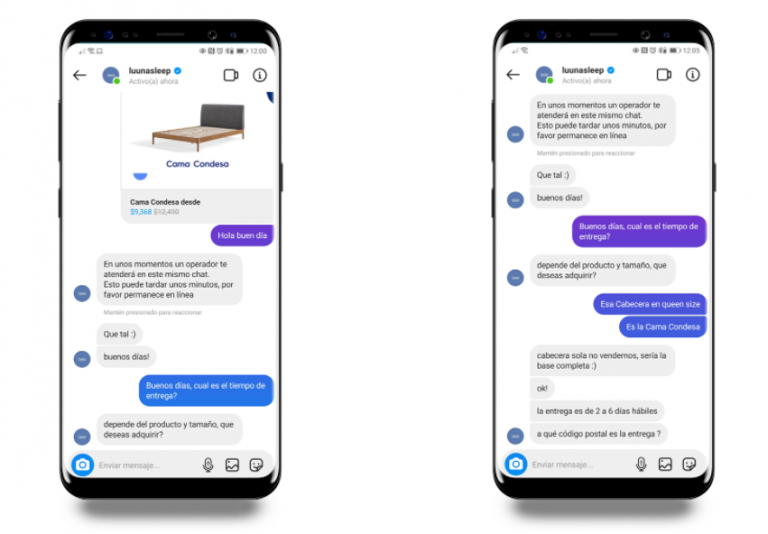 Luuna Facebook Messenger