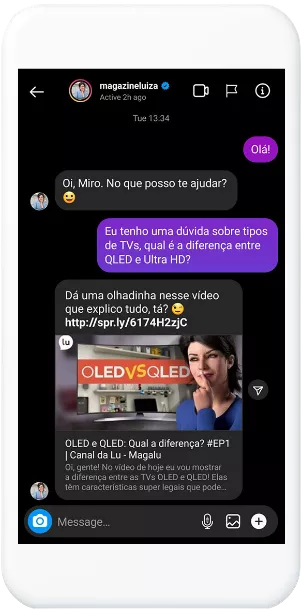 chatbot magalu