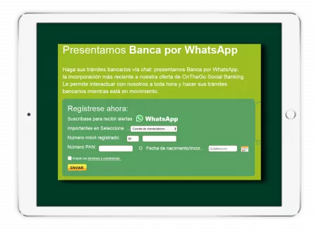 anuncios de alertas en WhatsApp