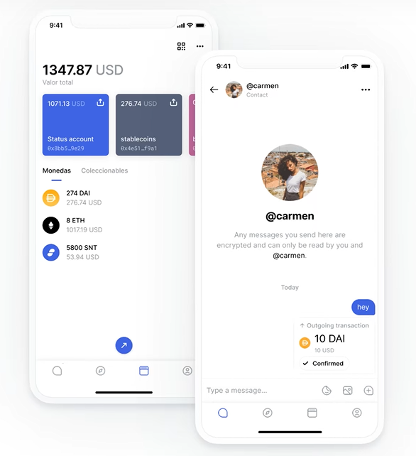 Status Crypto Messenger