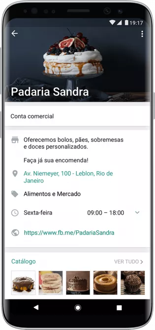 WhatsApp Business horário de funcionamento