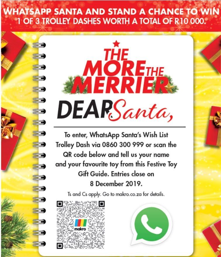 Dear Santa martketing Kampagne Weihnachten