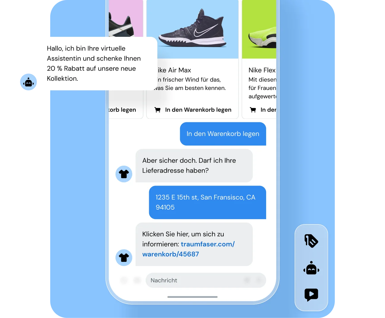 Bild für Erstellen Sie Anzeigen, mit denen Kunden sprechen können