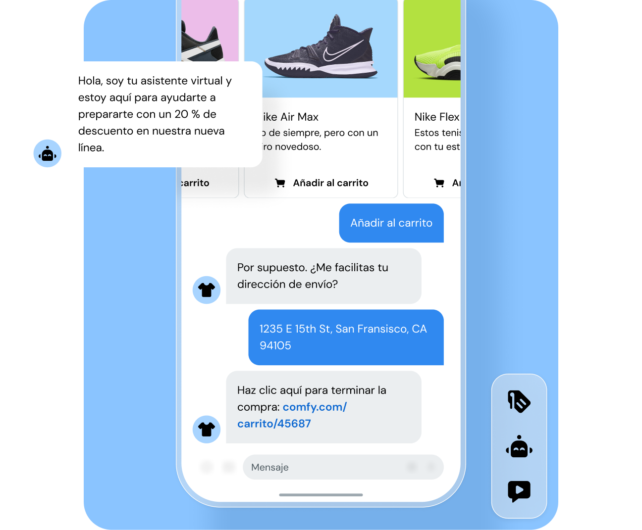 Imagen para Crea anuncios con los que los clientes puedan hablar