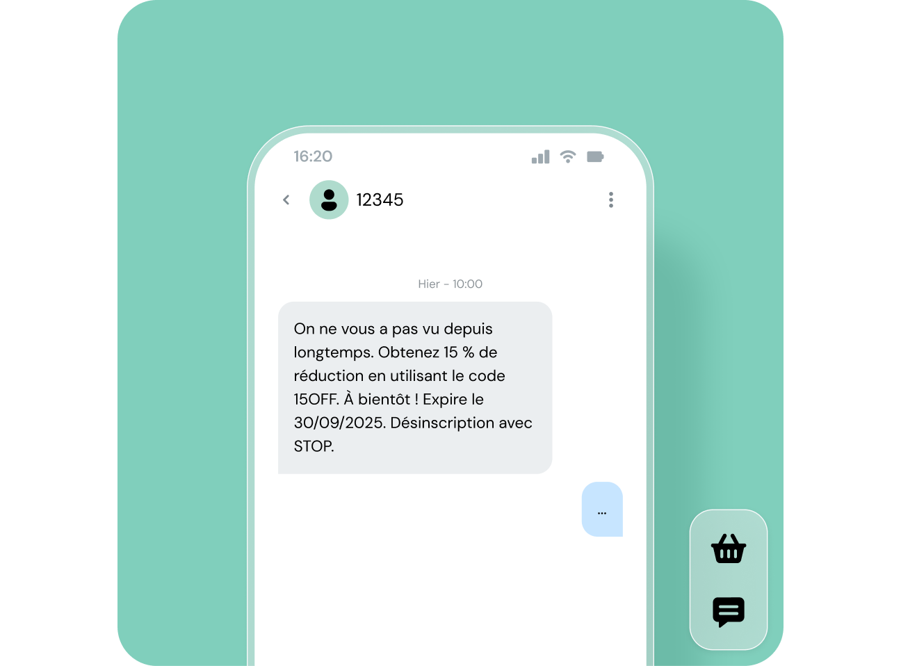 Image pour Utilisez le service de numéros abrégés SMS de Sinch pour vos campagnes