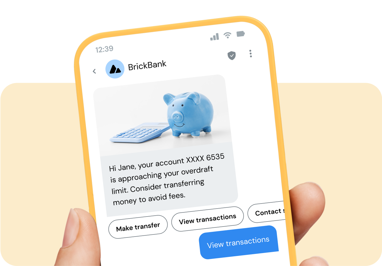 Image for Instant account updates at your customers’ fingertips