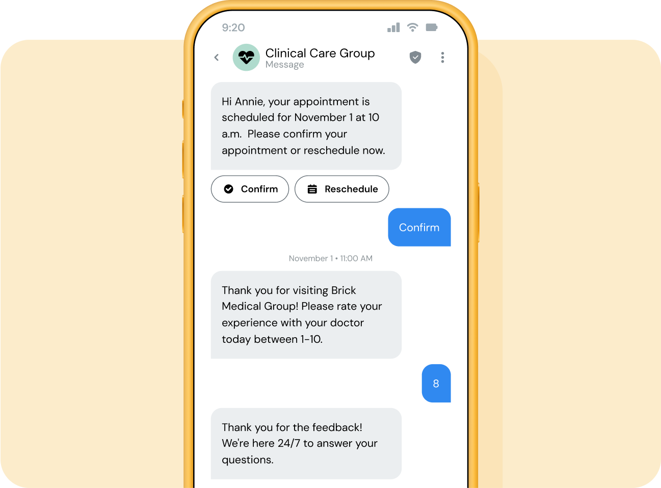 Image for Seamless appointment management and follow-up