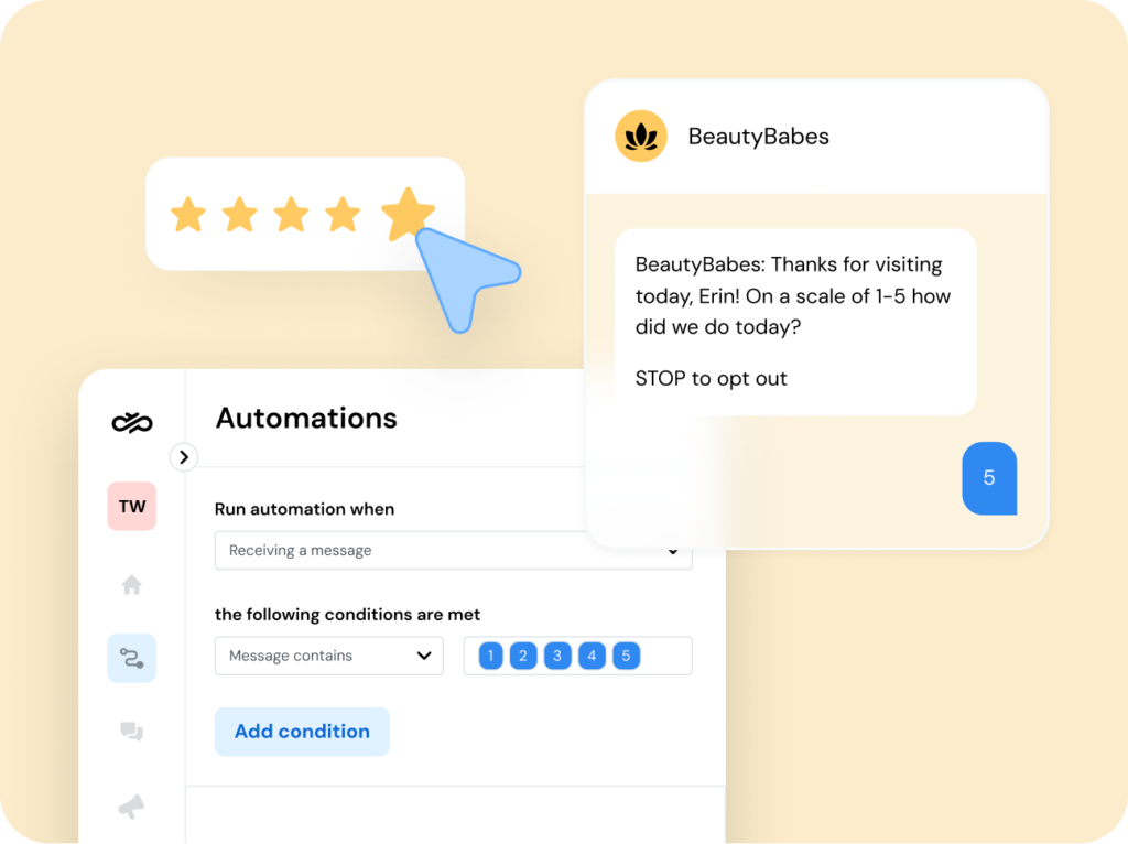 Text message survey platform | Sinch Engage
