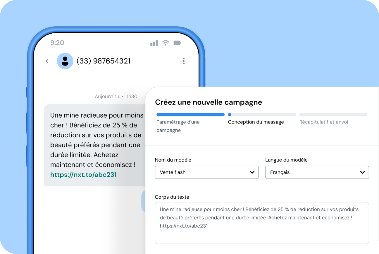 Image for Communiquez avec vos clients par SMS et MMS, sans aucune complexité