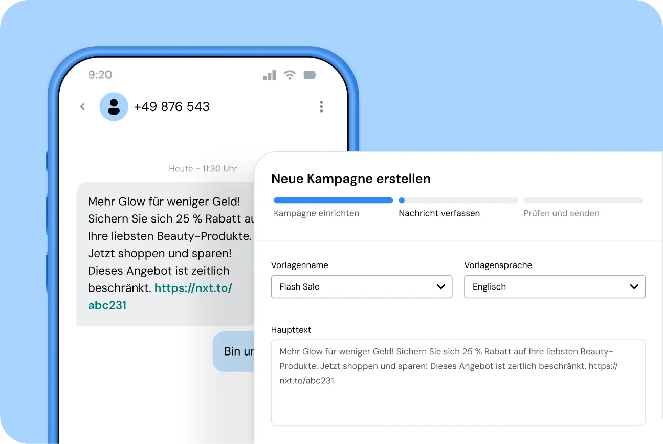 Image for Mit SMS weltweit mehr Kunden erreichen und konvertieren