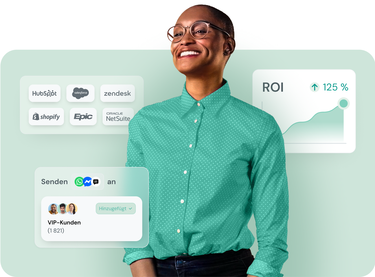 Image for Mehr Konversionen mit SMS, RCS und WhatsApp