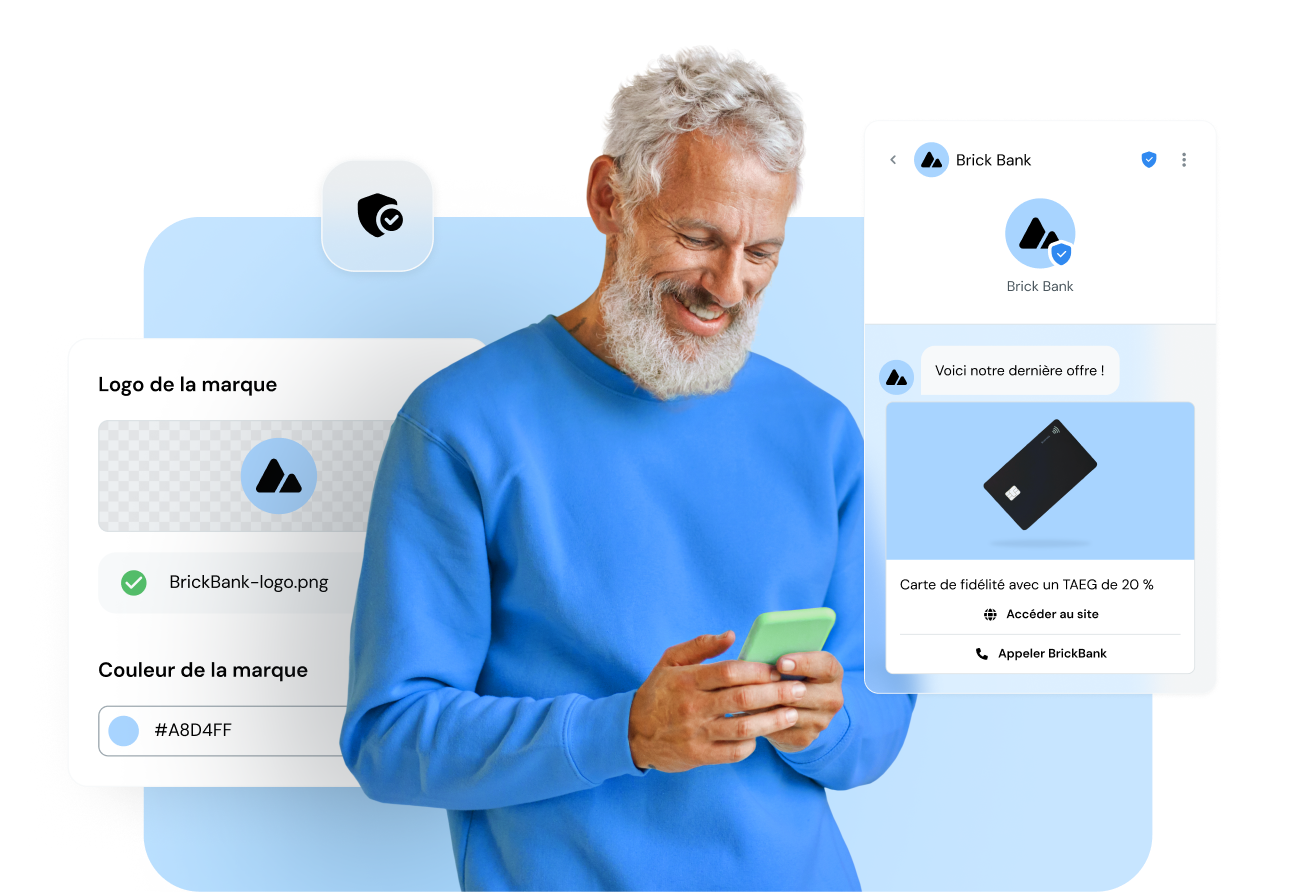 Image pour Renforcez la confiance des clients grâce à des messages vérifiés