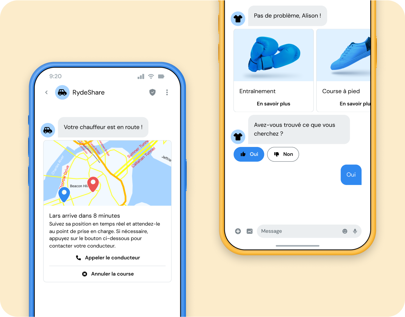 Image pour Fonctionnalités de messagerie interactive