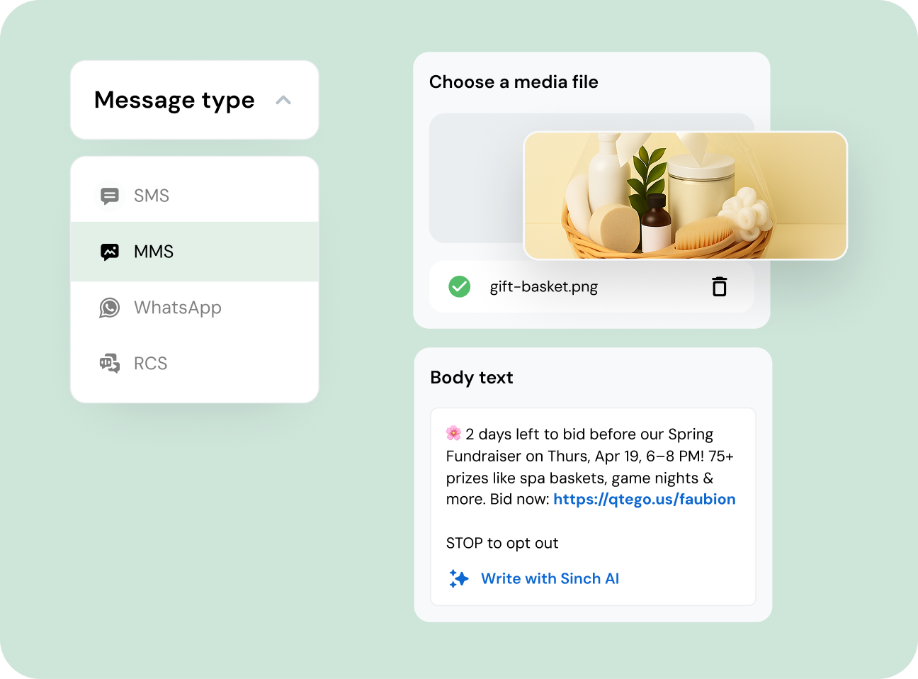 Image for Expand your audience with SMS