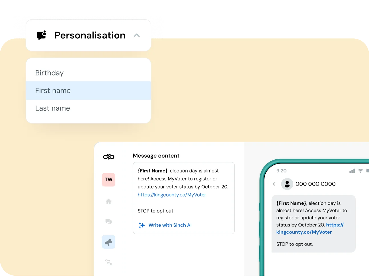 Image for Reach more people with targeted SMS campaigns