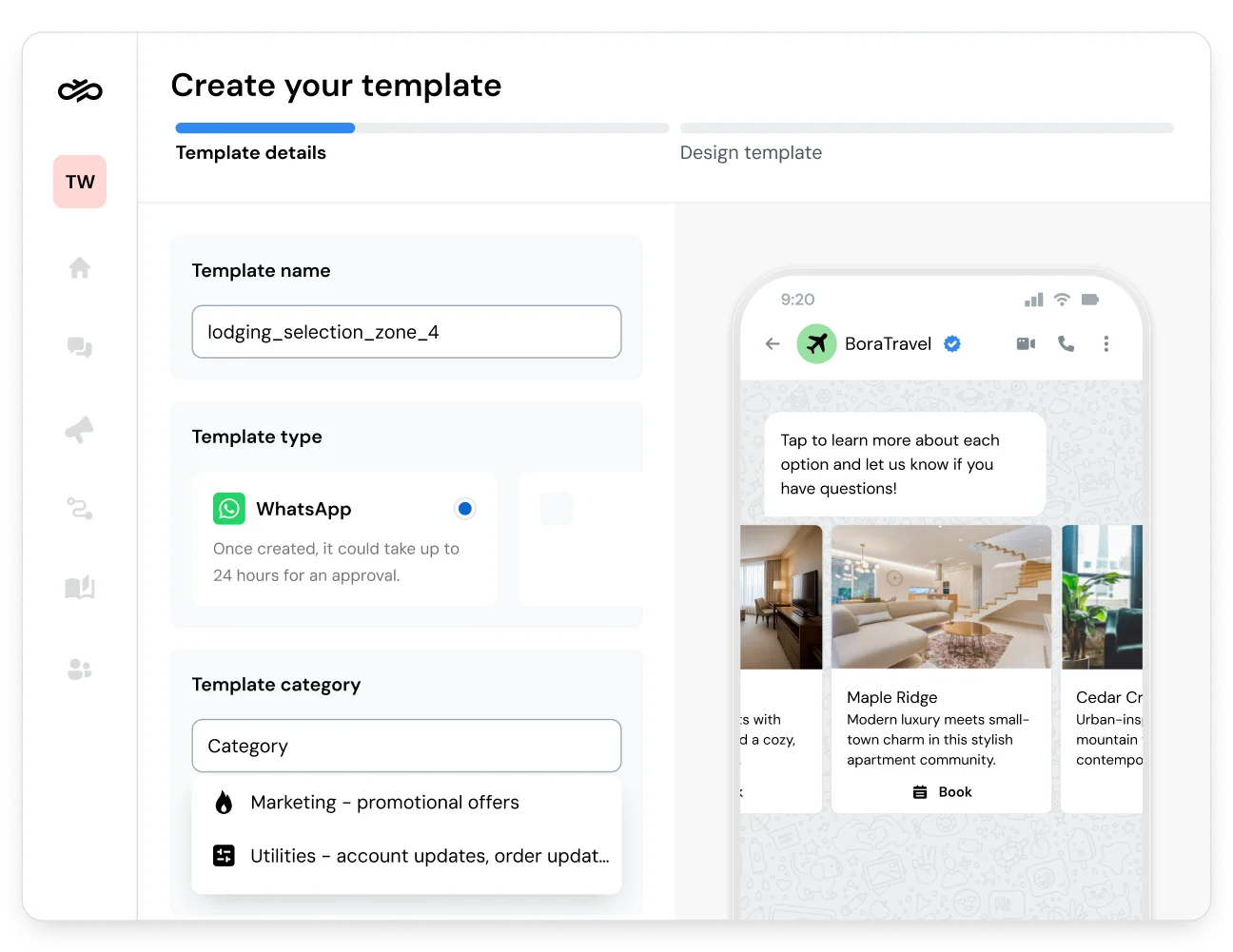 Image for Give your brand a WhatsApp presence in minutes