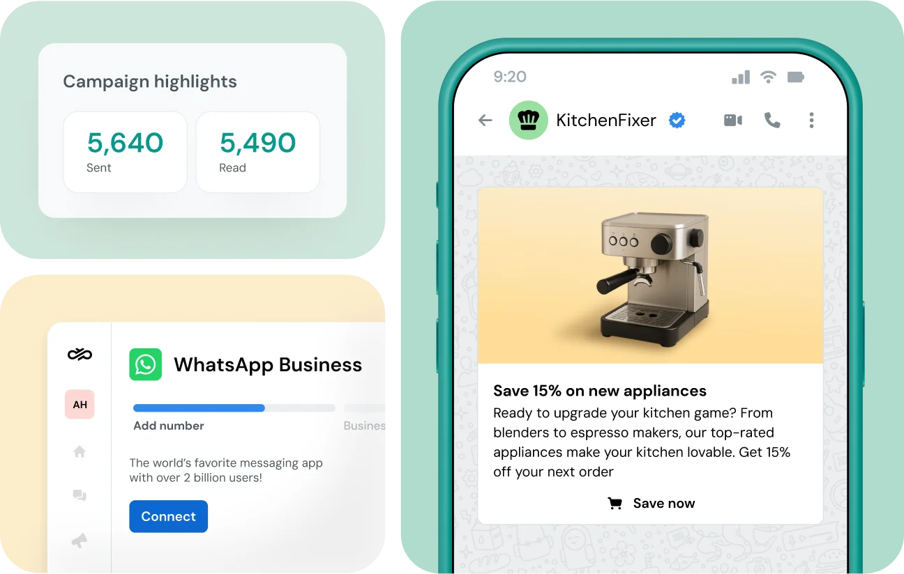 Image for Connect with your customers on their favorite messaging app