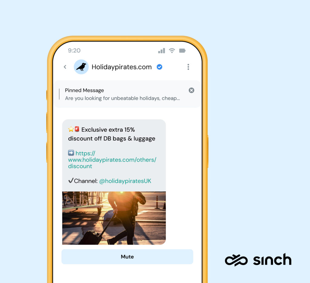 Telegram newsletter marketing Holiday Pirates