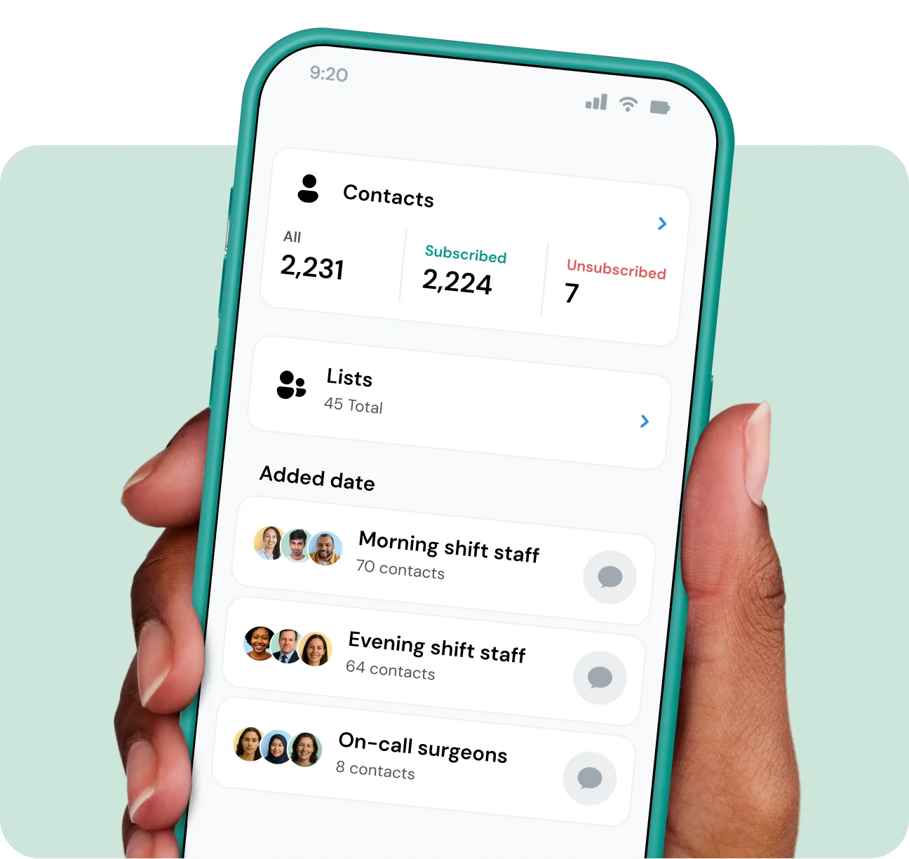 Image for Business messaging that fits in your pocket