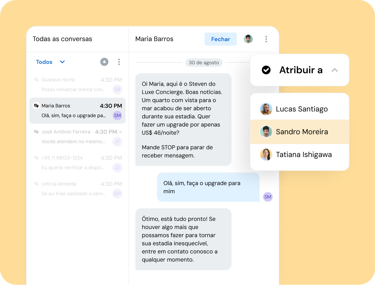 Imagem para Resolva problemas mais rapidamente com o SMS entre empresa e clientes
