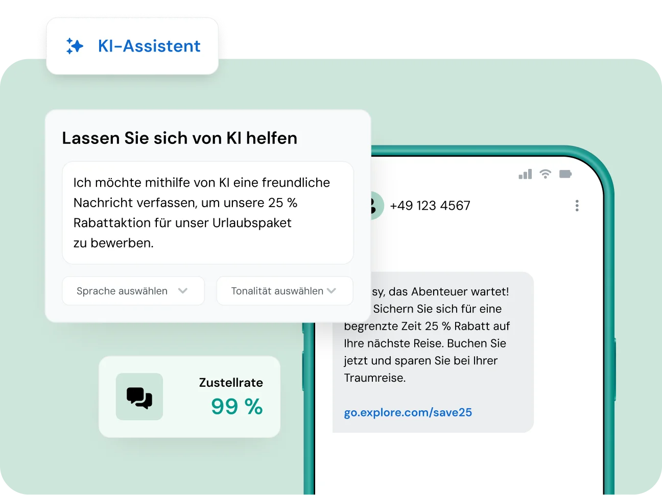 Image for Nutzen Sie KI zur schnellen Erstellung intelligenter, personalisierter Nachrichten  